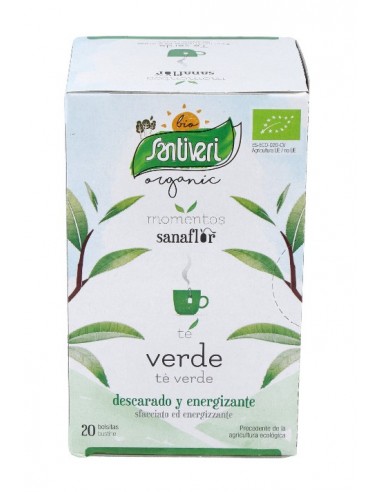 Infusion Sanaflor Te Verde BIO · Santiveri · 20 Filtros