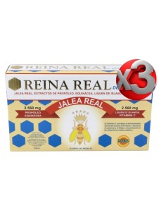 Pack 3 unidades Reina Real Defensas 20 Ampollas de Robis