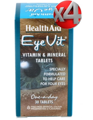 Pack 4 uds Eye-Vit 30Comp. Health Aid