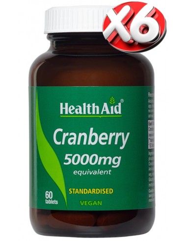 Pack 6 uds Arandano Rojo 300Mg. 50Vcap. De Terranova