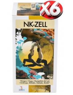 Pack de 6 uds NK-Zell 100 VCáps de Lusodiete