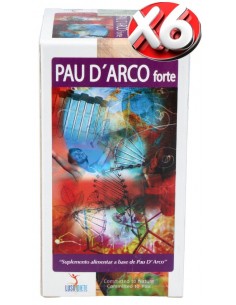 Pack de 6 uds Pau D´Arco Forte (cápsulas) 100 Cáps de...