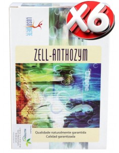 Pack de 6 uds Zell-Anthozym 30 Amp de Lusodiete