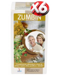 Pack de 6 uds Zumbin 100 Cáps de Lusodiete