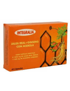 Jalea + Ginseng+ Acerola 45 Caps. De Integralia