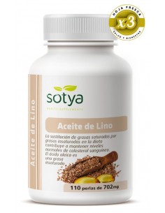 Pack 3 uds Aceite De Lino 702 Mg 110 Perl de Sotya