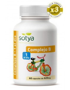 Pack 3 uds B Complex 60 Caps de Sotya