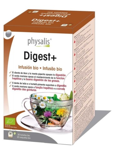 Digest+ Infusión 20 bolsitas de Physalis