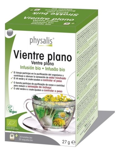 Vientre Plano Infusión 20 bolsitas de Physalis