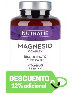 Nutralie Magnesium Complex 120 Capsulas.