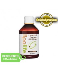 Lipolife Liposomal Curcumin C3 Complex 250 Ml de Equisalud