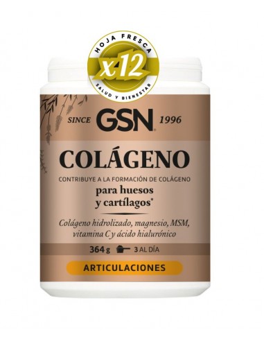 Pack 12 uds Colageno Articulaciones 364 Gramos de Gsn