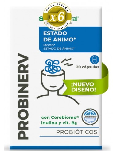 Pack 6 uds Provinerv+ B6 20 Capsulas de Soria Natural