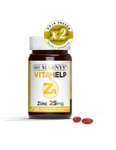 Pack de 2 uds Vitahelp Zinc 25Mmg 120 Caps de Marnys