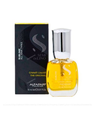 Semi Di Lino Sublime Cristalli Liquidi 15Ml De Alfaparf Milano