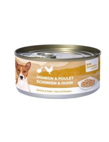 Snack Bubi Nature Dog Jamon Y Pollo 150G  Vet...