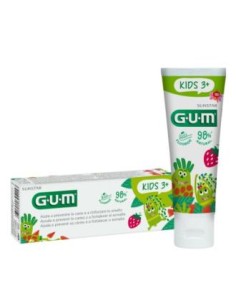 Kids Pasta Dental Infan 2-6 Años Fresa 50Ml Fluor De Gum