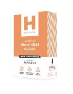 Jabon Glicerina Aceite De Almendras 100Gr. De Sanasur