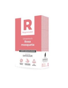 Jabon Glicerina Rosa Mosqueta 100Gr. De Sanasur