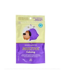 Multiva Calming Perros Medianos Y Grandes 25 Chews Vet De...