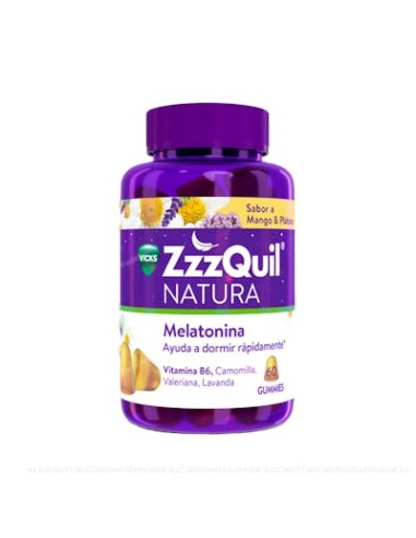 Zzzquil Melatonina Mango & Platano 60 Gominolas De Zzzquil