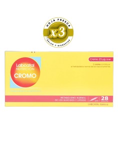 Pack 3 uds Cromo 22 28X2Ml Ampollas Labcatal