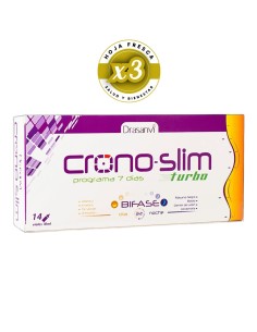 Pack 3 uds Crono Slim Turbo 14X10Ml Viales Drasanvi