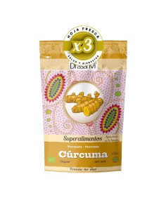 Pack 3 uds Curcuma Bio 150G Doypack Superalimentos Drasanvi