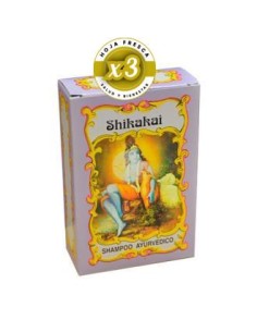 Pack 3 uds Radhe Shikakai Ayurvedico