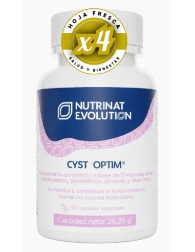Pack de 4 uds Cyst Optim 30 Vcaps De Nutrinat Evolution