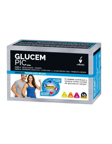Glucempic 15 comprimidos de novadiet