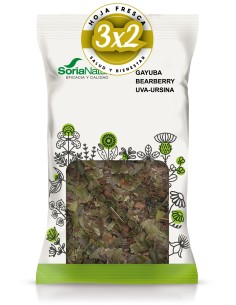 Pack 3x2 Gayuba Bolsa 50 Gramos De Soria Natural