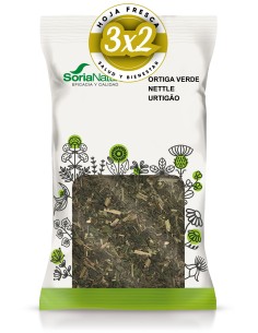 Pack 3x2 Ortiga Verde Bolsa 30 Gramos De Soria Natural