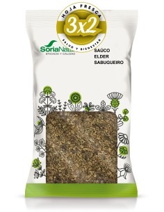 Pack 3x2 Sauco Flor Bolsa 40 Gramos De Soria Natural