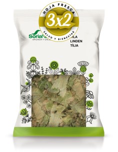 Pack 3x2 Tila Bolsa 30 Gramos De Soria Natural