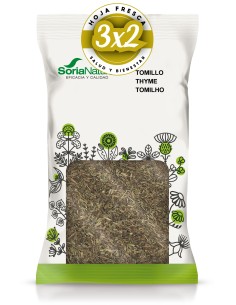 Pack 3x2 Tomillo Bolsa 50 Gramos De Soria Natural