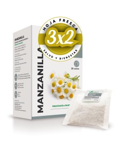 Pack 3x2 Manzanilla Infusion 20 Sobres  De Soria Natural