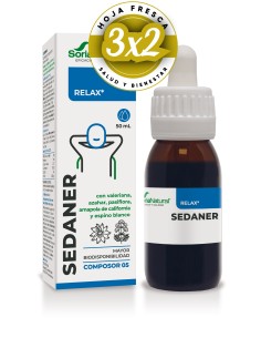 Pack 3x2 Composor 5 Sedaner 50 Ml De Soria Natural
