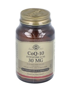 Coenzima Q10 30Mg. 60 capsulas vegetales De Solgar