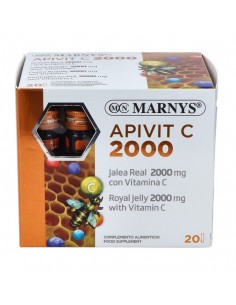Apivit C Plus 2000 Mg (Jalea Real+Vit. C) 20 Viales X2000...