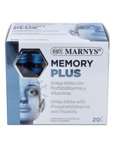 Memory Plus 20 Viales X 10 Ml de Marnys